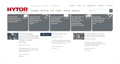 Desktop Screenshot of hytor.com